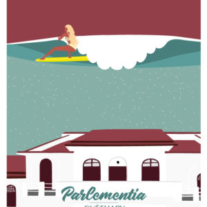 Affiches - Affiche de surf Biarritz - viktoria