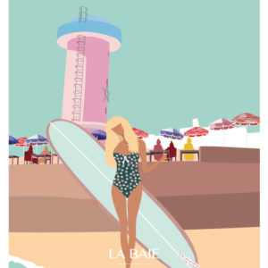 Affiches - Affiche de surf Imsouane- viktoria