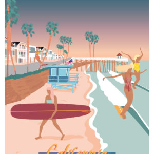 Affiche surf