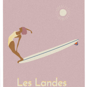 AFFICHE LES NENETTES Affiches de plage - Les surfeuses