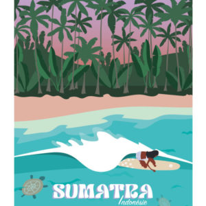 AFFICHE LES NENETTES AFFICHE RETRO SUMATRA