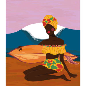 AFFICHE Ghana AFFICHE SURF