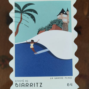 Carte postale de Biarritz