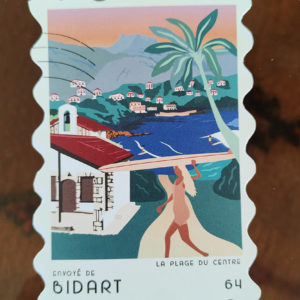 Carte postale de Biarritz