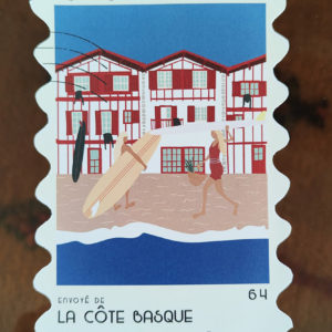 Carte postale de Biarritz