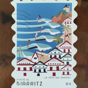Carte postale de Biarritz