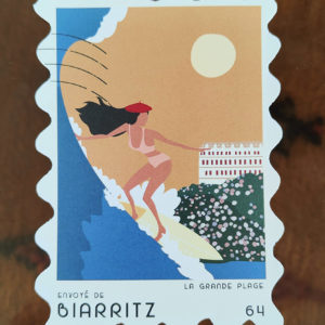 Carte postale de Biarritz